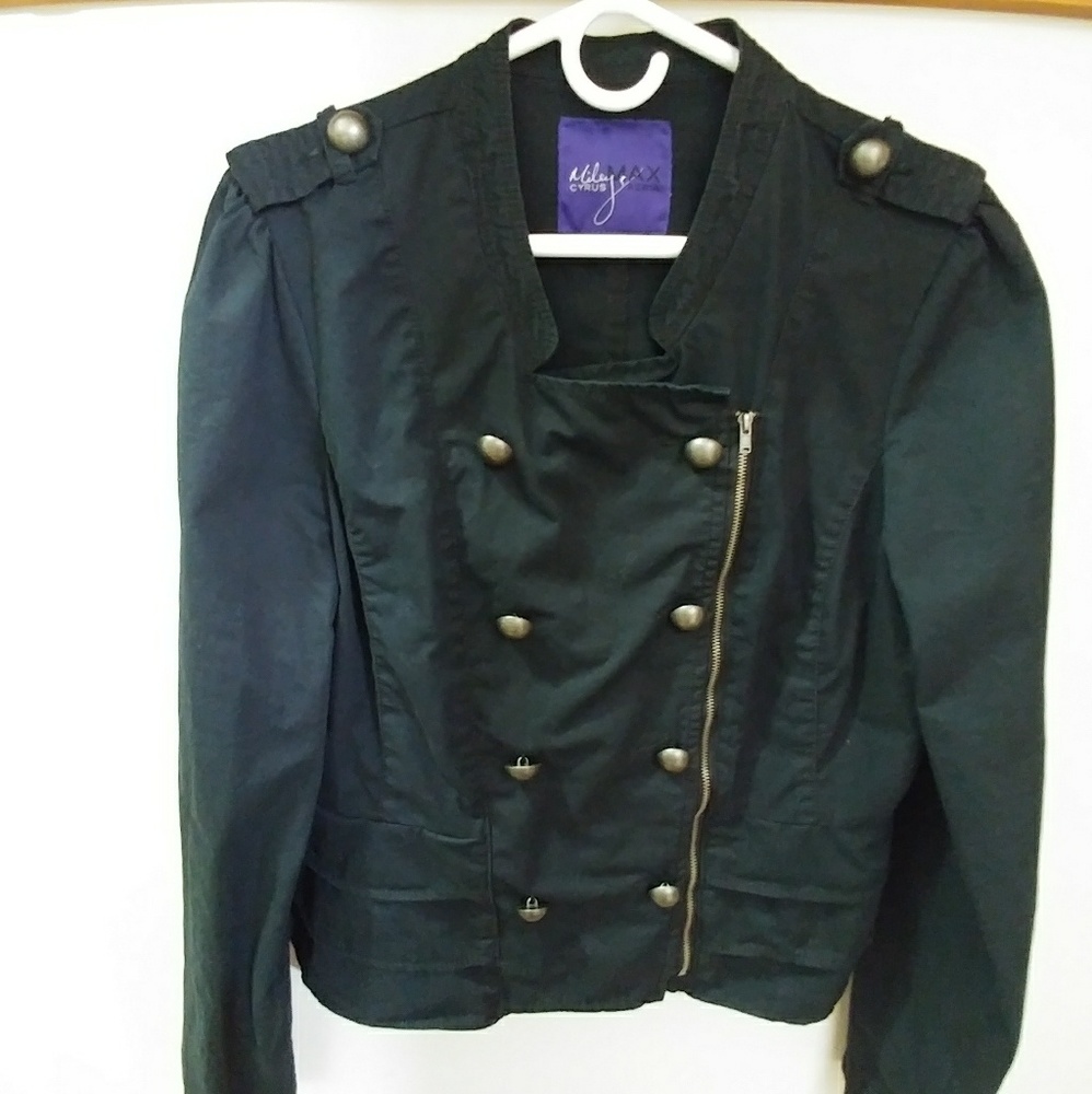 Miley Cyrus Black Jacket